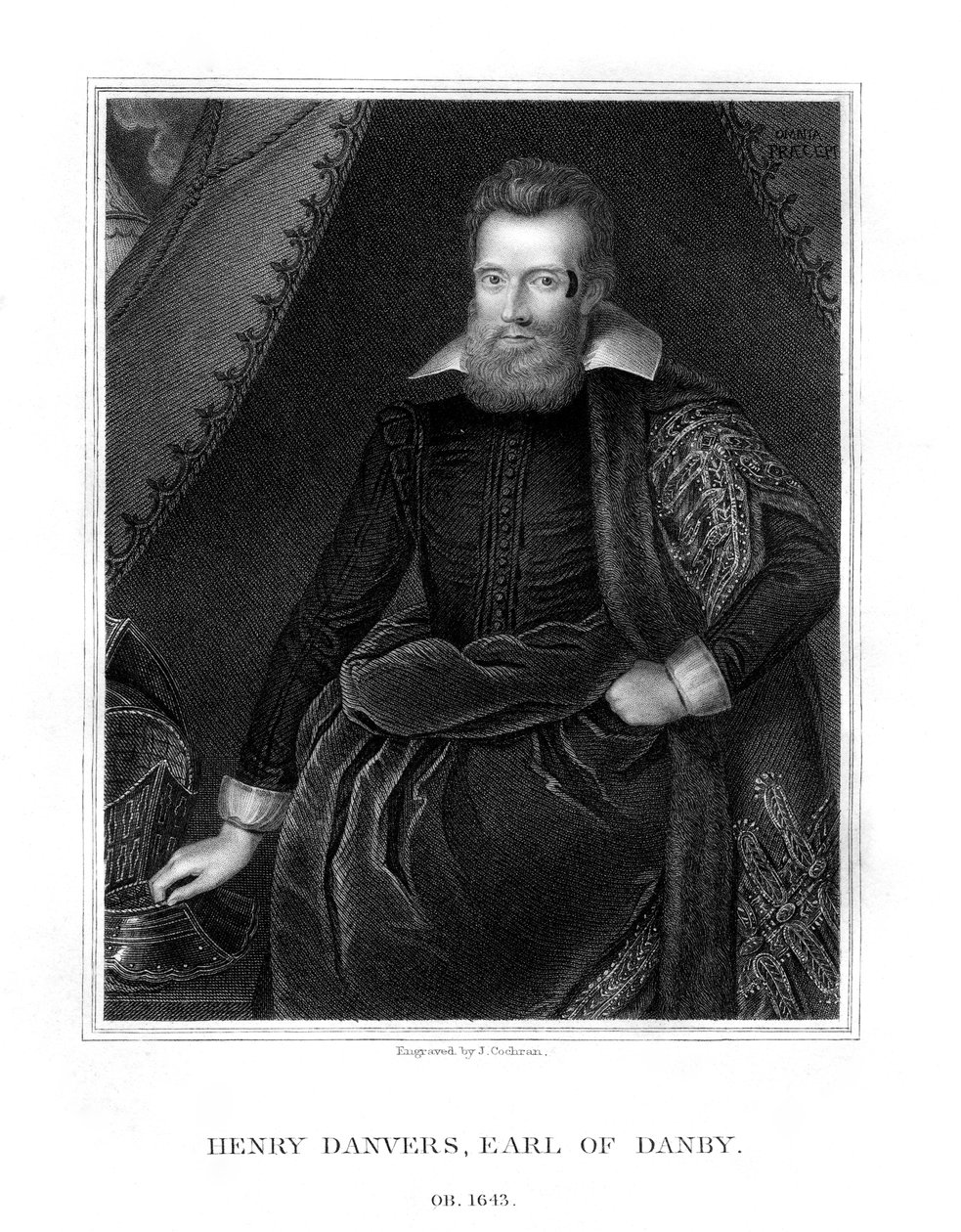 Henry Danvers, Danby Kontu, 1828. by J. Cochran