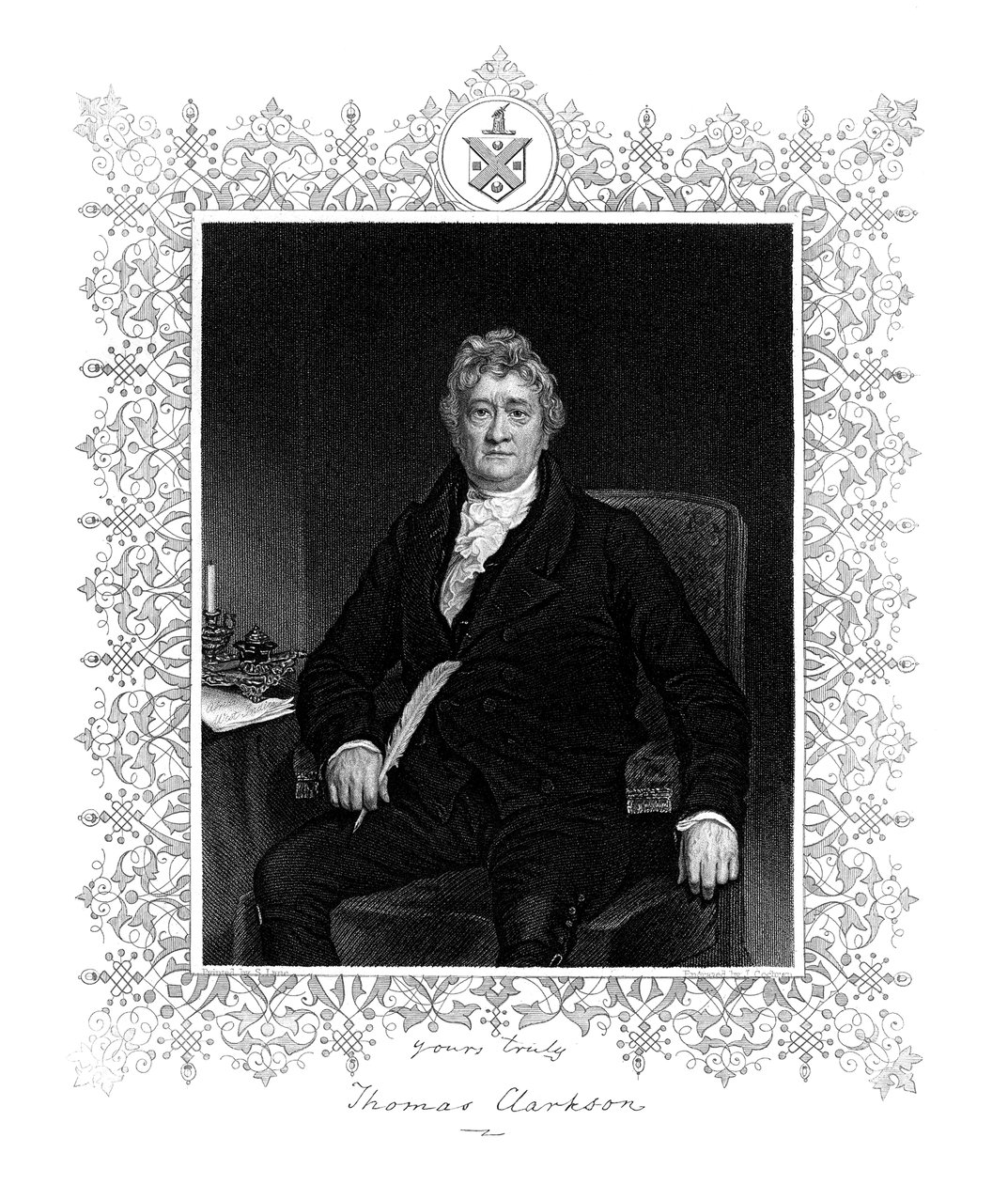 Thomas Clarkson, İngiliz politikacı ve kölelik karşıtı kampanyacı, 19. yüzyıl. by J. Cochran