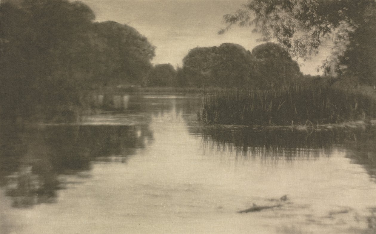 Kamera Çalışması: Bolne Backwater, 1910. by J. Craig Annan