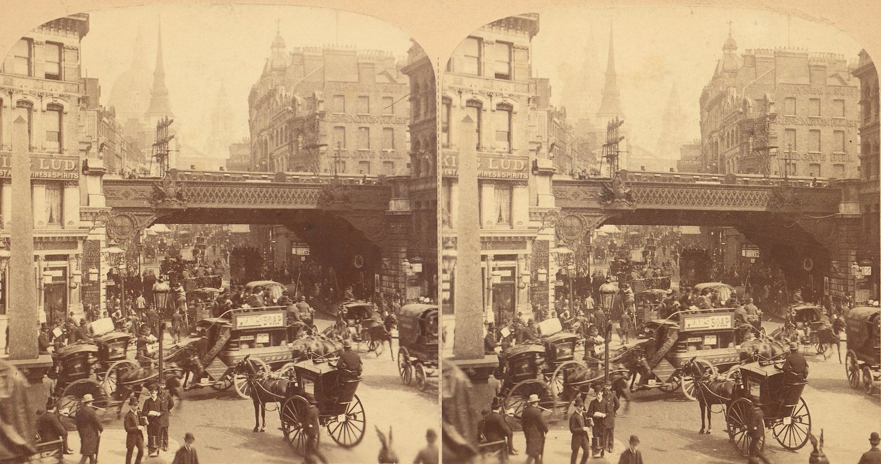 Ludgate Hill, Londra, İngiltere, 1850