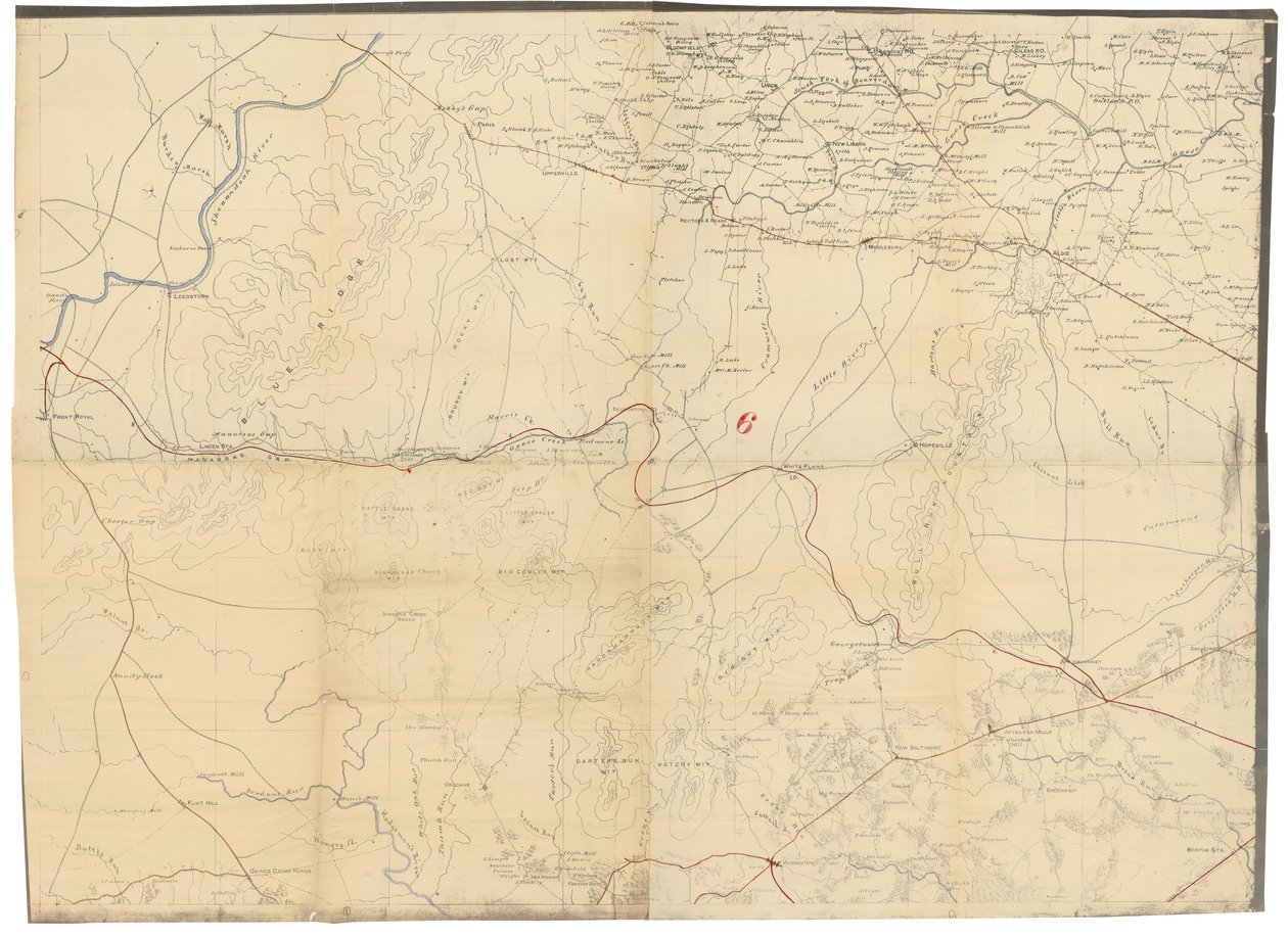 [Orta Virginia] by J. F.; Schedler United States. Army. Corps Of Topographical Engineers; Gedney