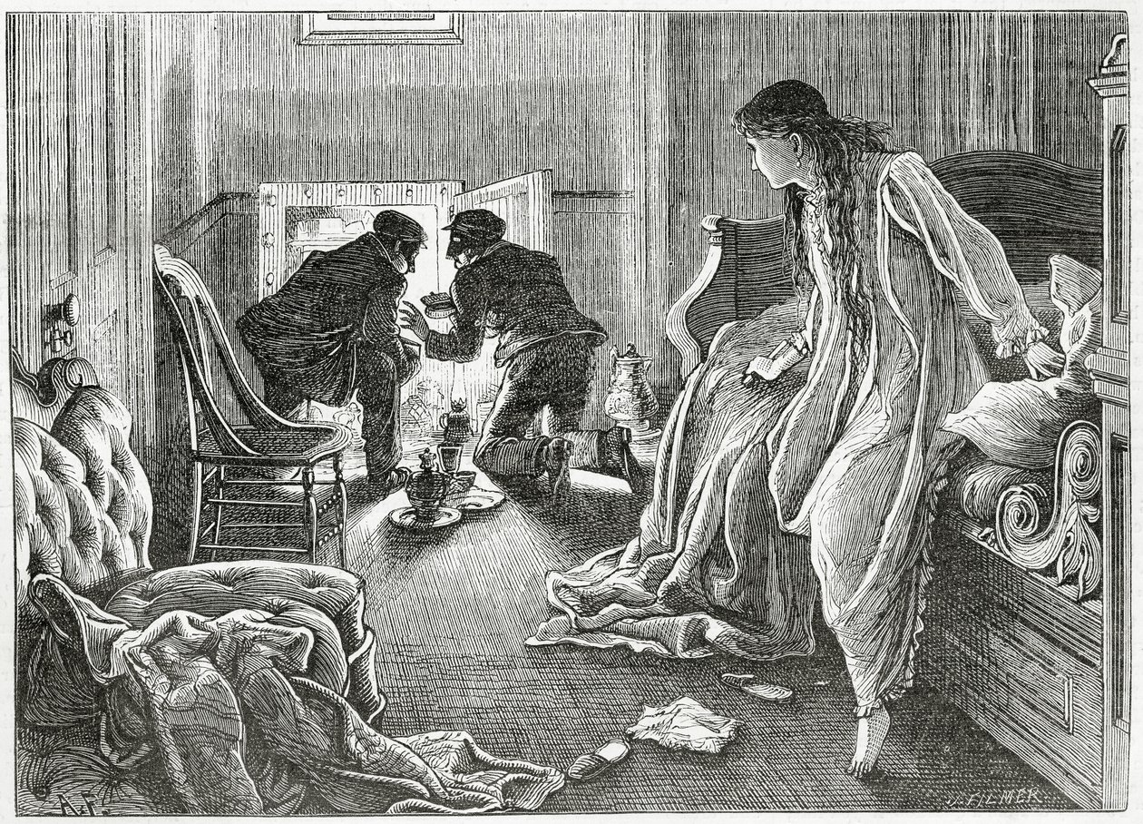 Elimi çok yumuşak bir şekilde kaldırdım ve yastığımın altından hançeri çıkardım, 23 Mart 1872
