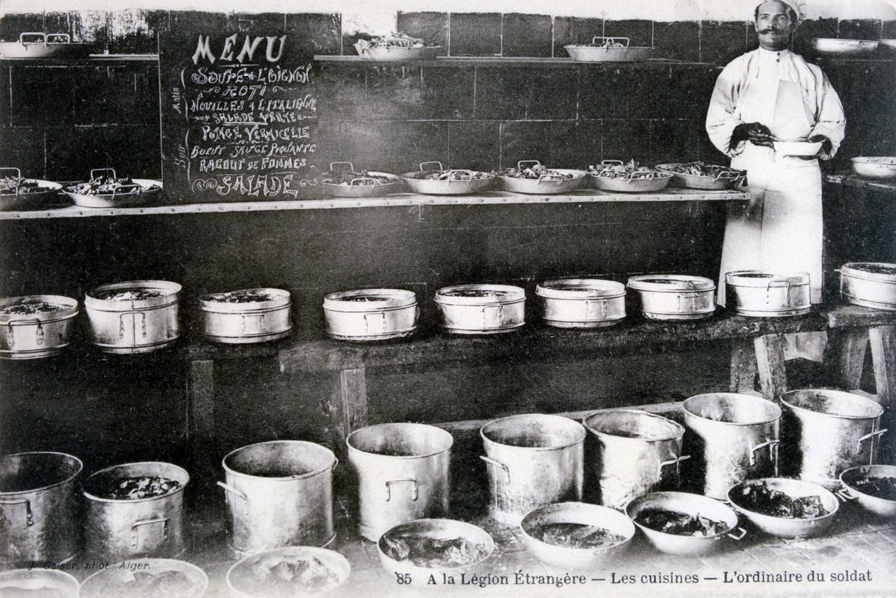Fransız Yabancı Lejyonu, Sidi Bel Abbes, Cezayir, 1910. by J. Geiser