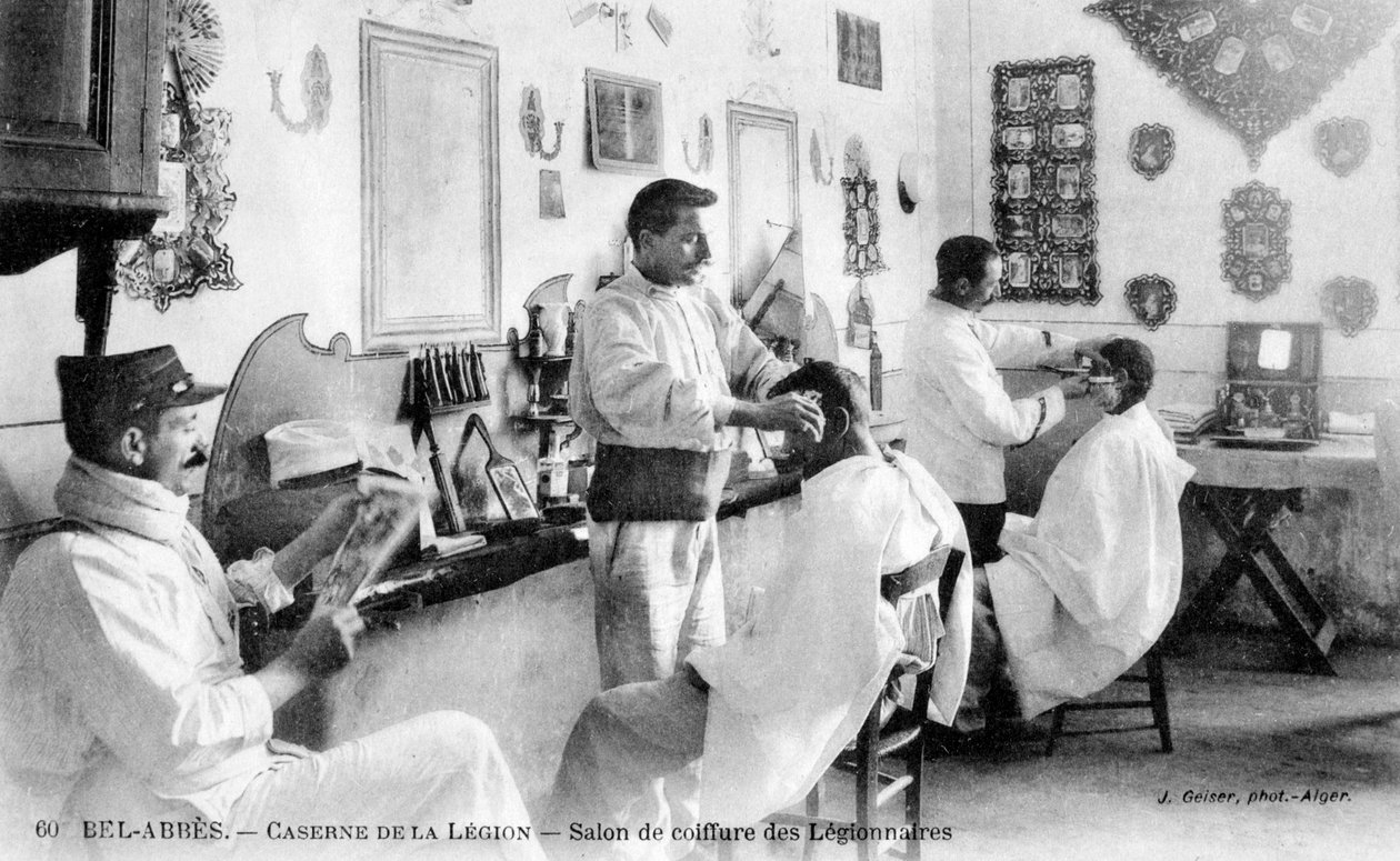 Fransız Yabancı Lejyonu, Sidi Bel Abbes, Cezayir, 20. yüzyıl. by J. Geiser