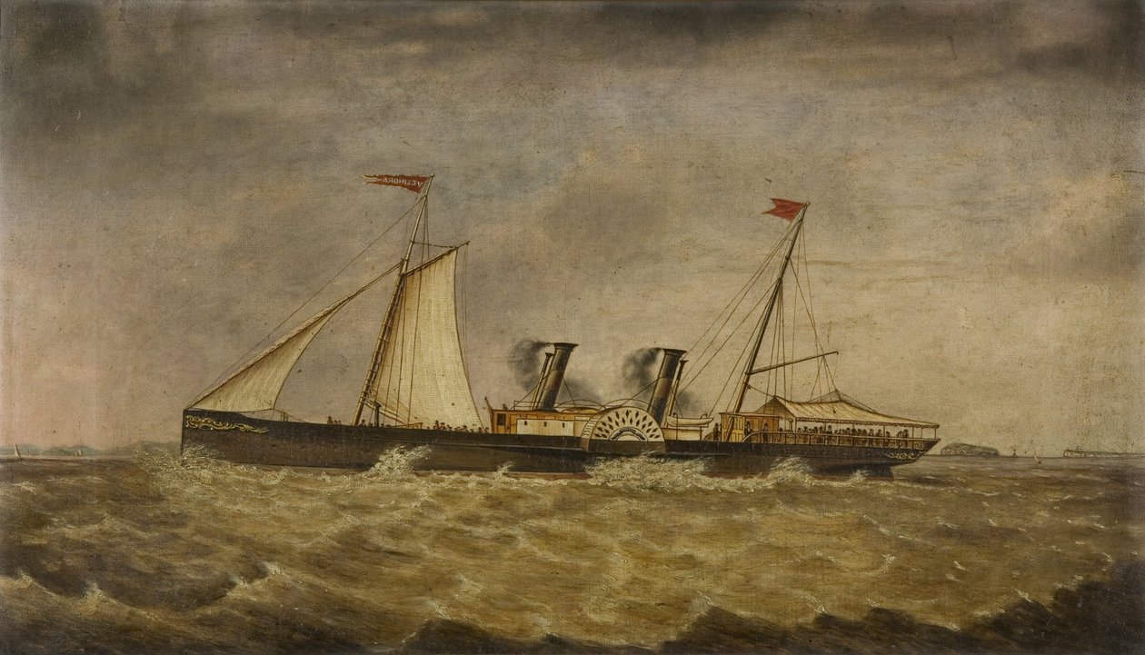 Eski Bristol Paddle Zevk Vapuru 