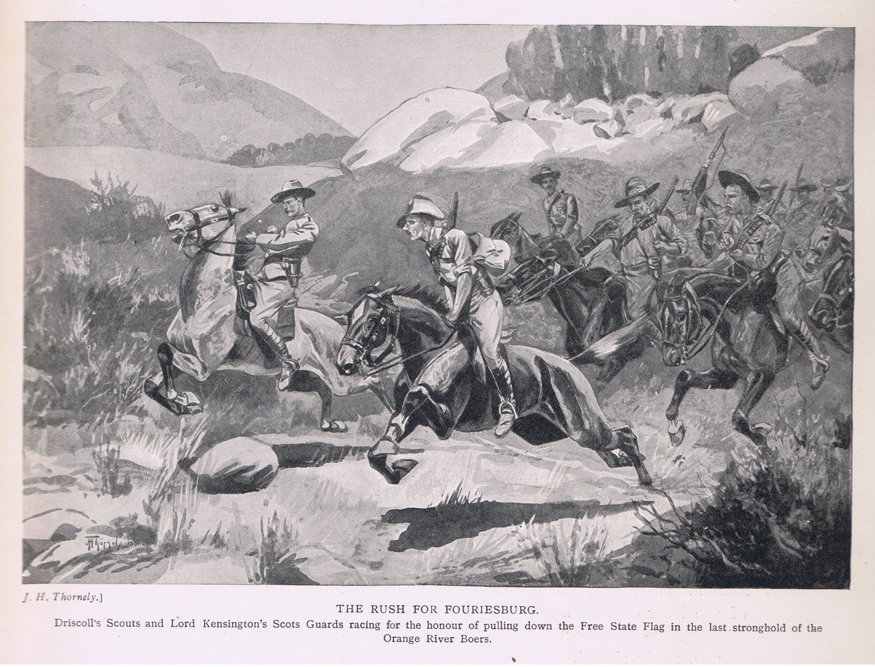 Fouriesburg için acele by J. H. Thornely