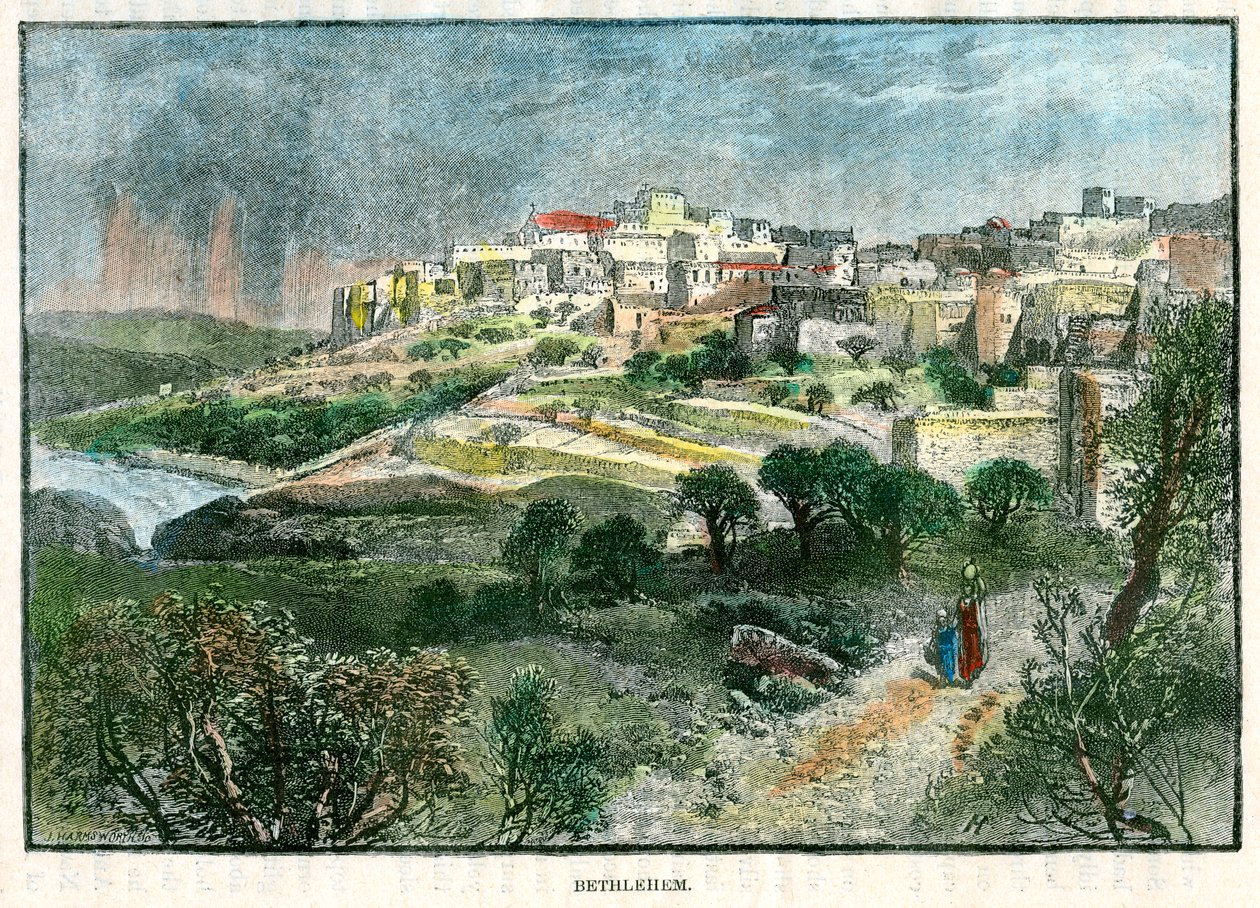 Beytüllahim, Filistin, c1885. by J Harmsworth