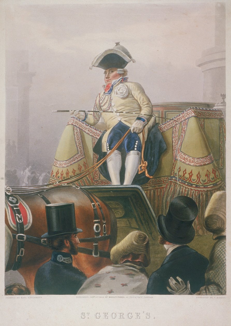 Mayfair arabacı, Londra, 1854 by J Harris