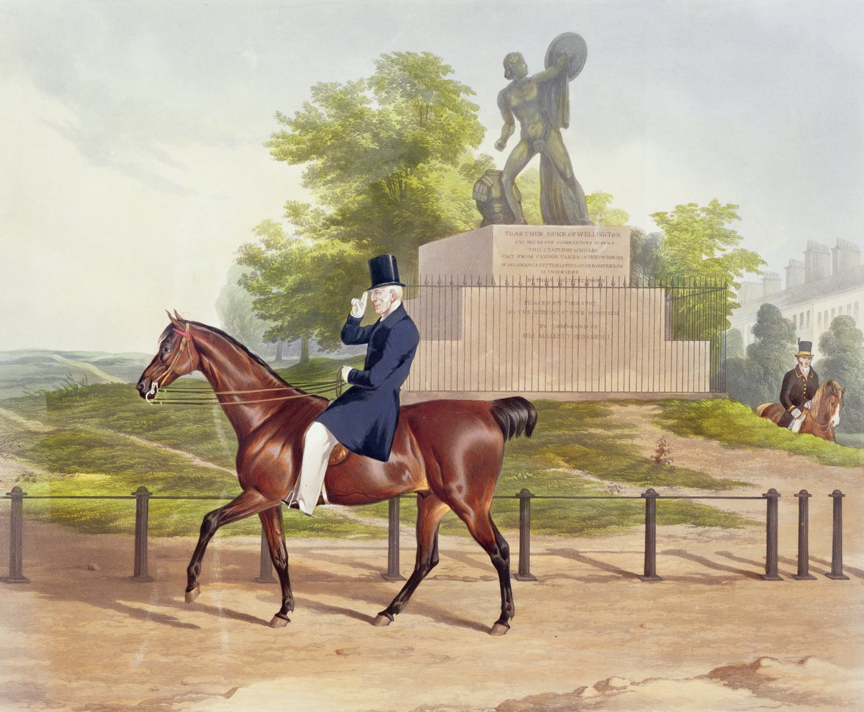 J. Wilson tarafından kazınmış Hyde Park