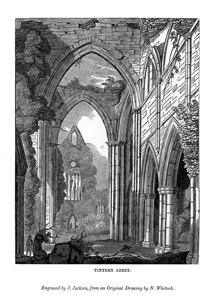 Tintern Manastırı, 1843 by J. Jackson
