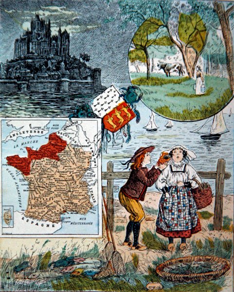 Normandiya ve Brittany, Marie de Grandmaison tarafından 