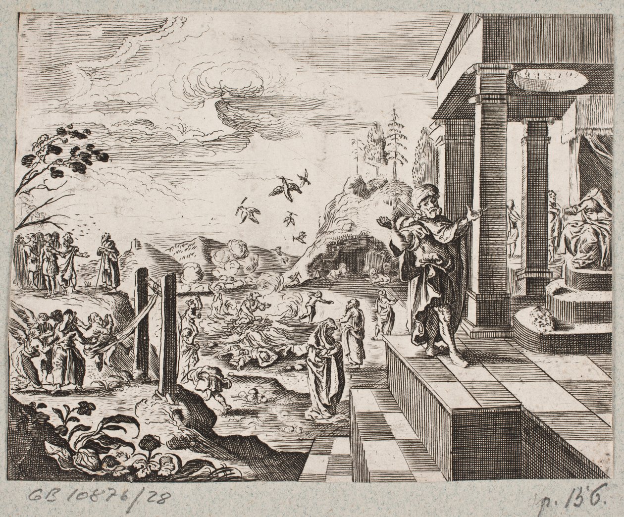 Adam Olearius til illüstrasyon, “Dahice bir şair Schich Saadi tarafından Farsça Rosenthal […]”, Schleswig 1660 by J. Muller