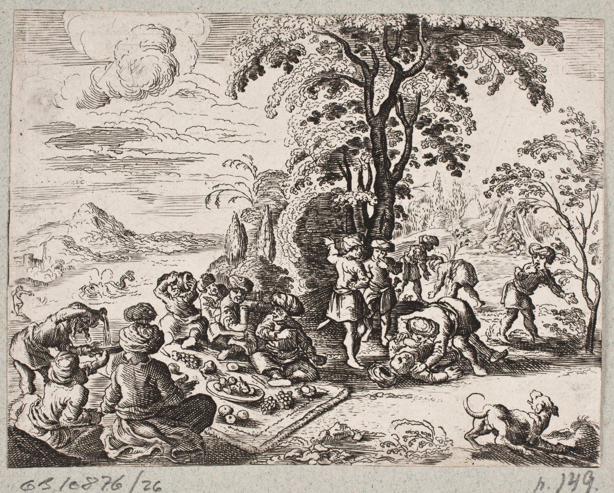 Adam Olearius til illüstrasyon, “Dahice bir şair Schich Saadi tarafından Farsça Rosenthal […]”, Schleswig 1660 by J. Muller