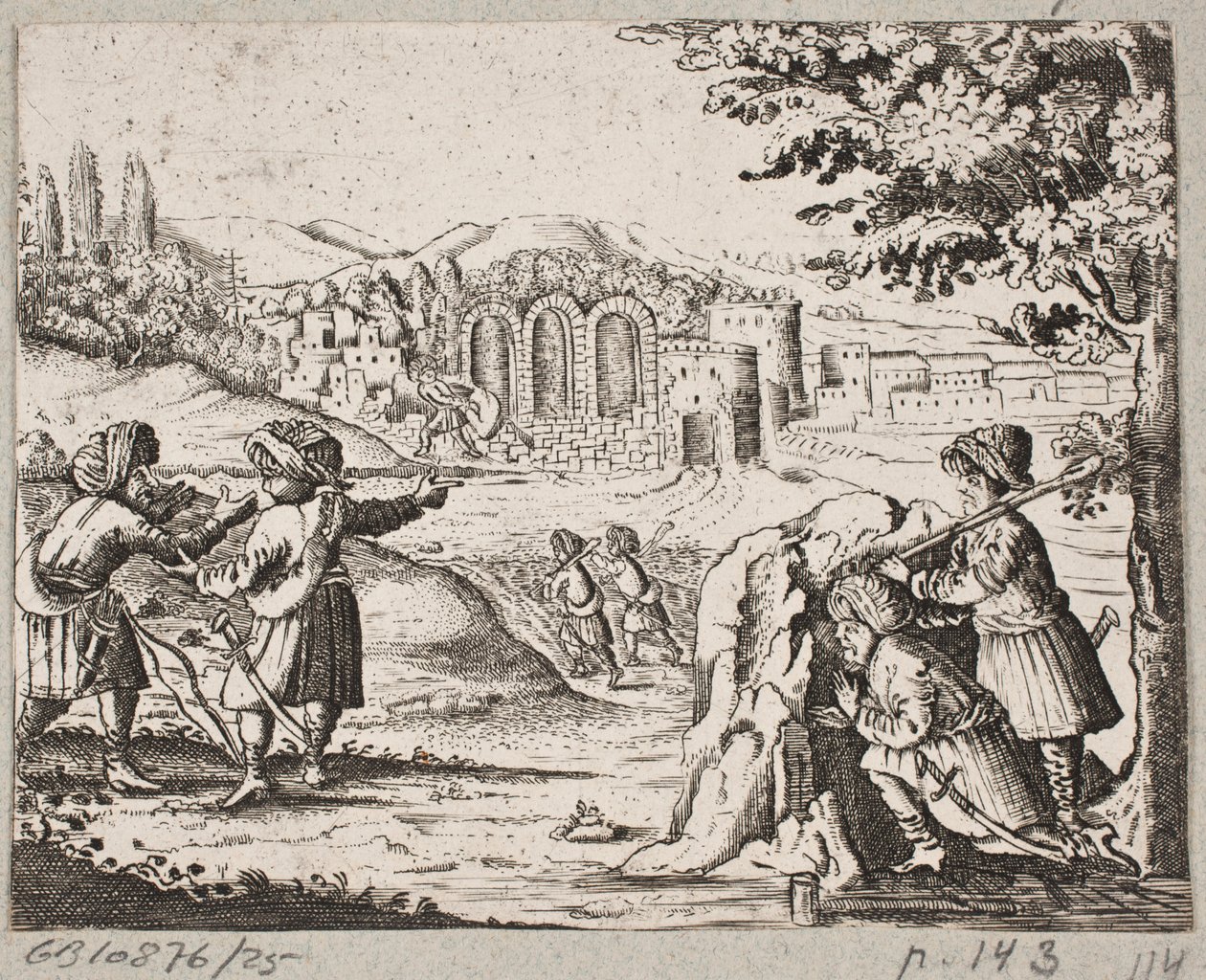 Adam Olearius til illüstrasyon, “Dahice bir şair Schich Saadi tarafından Farsça Rosenthal […]”, Schleswig 1660 by J. Muller