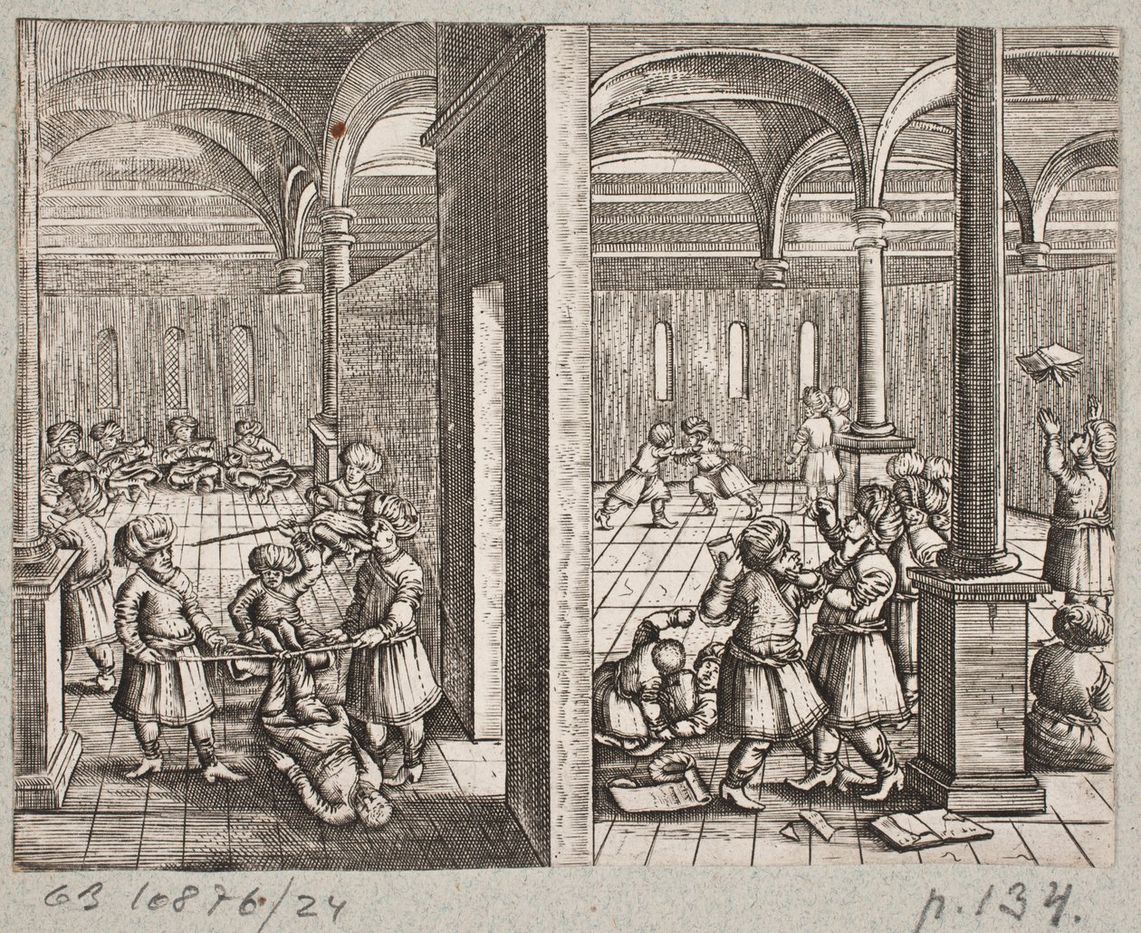 Adam Olearius til illüstrasyon, “Dahice bir şair Schich Saadi tarafından Farsça Rosenthal […]”, Schleswig 1660 by J. Muller