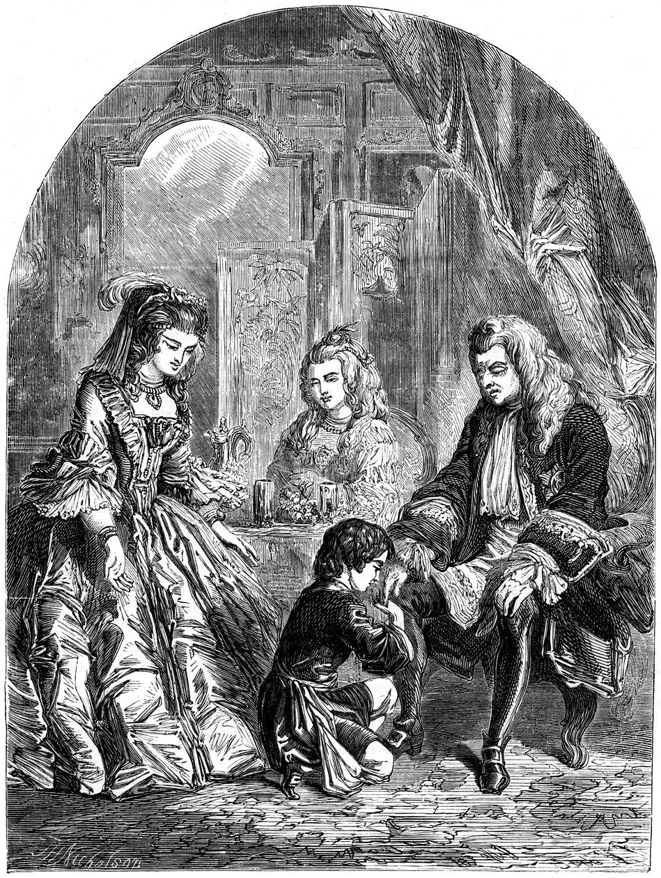 Horace Walpoles, Kral I. George ile ilk röportajı. by J. Nicholson