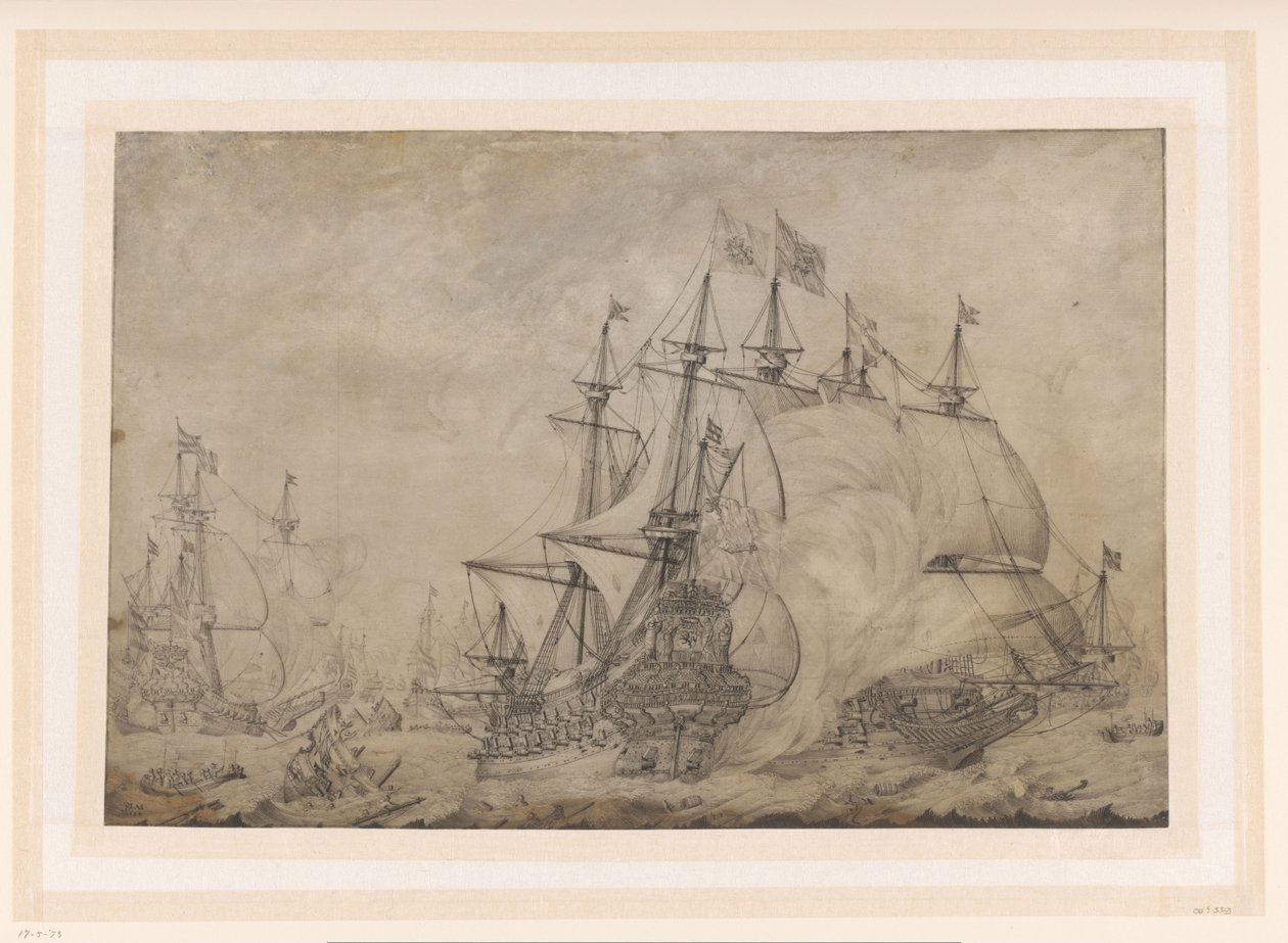 Terheide Savaşı, 1653 by J. Plas