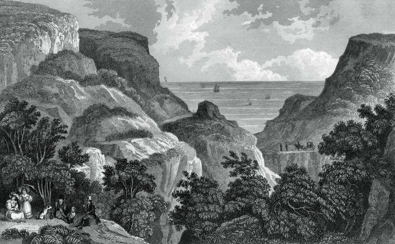 Danimarkalılar Dyke, 19. yüzyıl. by J. Rogers