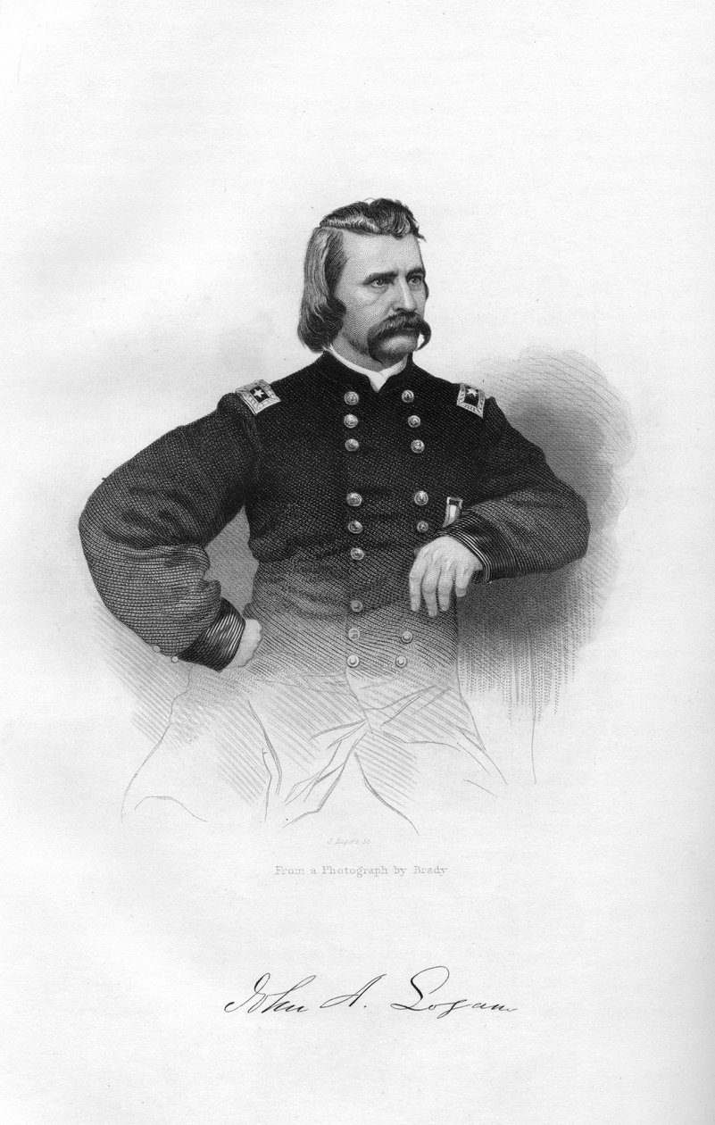 John Alexander Logan, Birlik askeri ve politikacı, 1862-1867. by J. Rogers