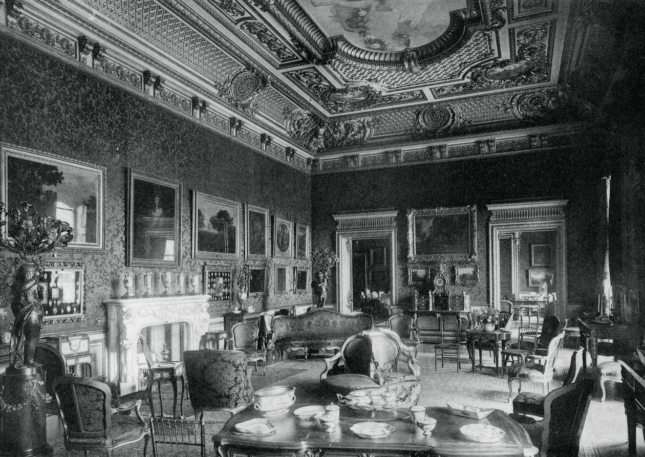Misafir odası, Montagu Evi, 1908. by J Russell and Sons