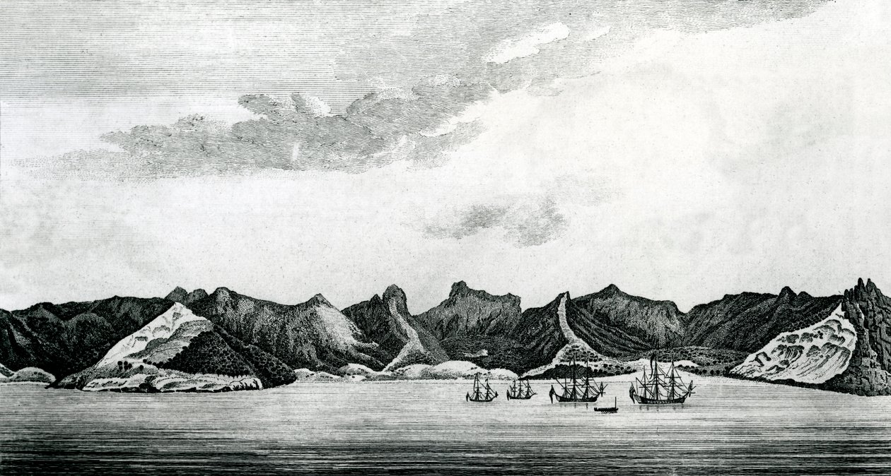 Juan Fernandes adasındaki Cumberland Körfezi