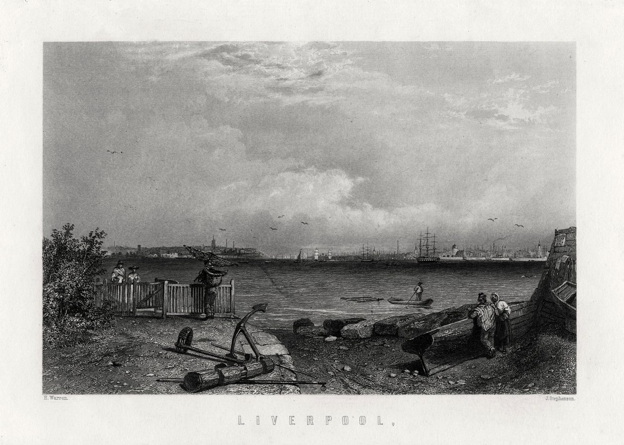 Liverpool, İngiltere, 1883 by J. Stephenson