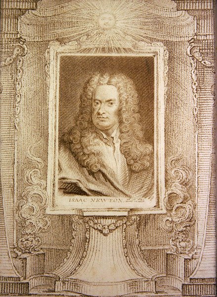 Sir Isaac Newton (gravür) by J. T. Wedgewood