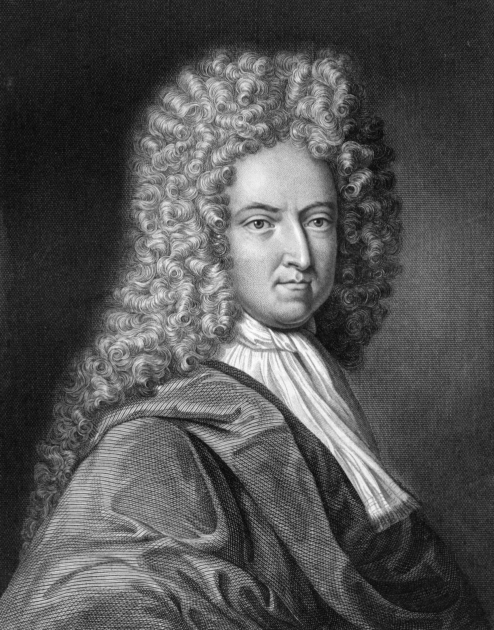 Daniel Defoe, İngiliz yazar ve gazeteci, 1836. by J. Thomson