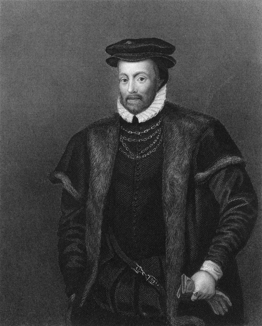 Edward, 1. Lord Kuzey, 1825 by J. Thomson