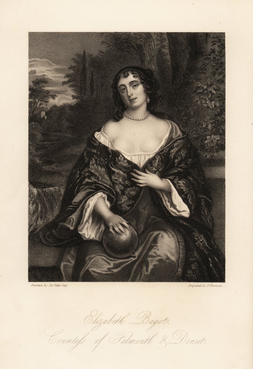 Elizabeth Bagot veya Mary, Falmouth ve Dorset Kontesi, Charles Berkeley