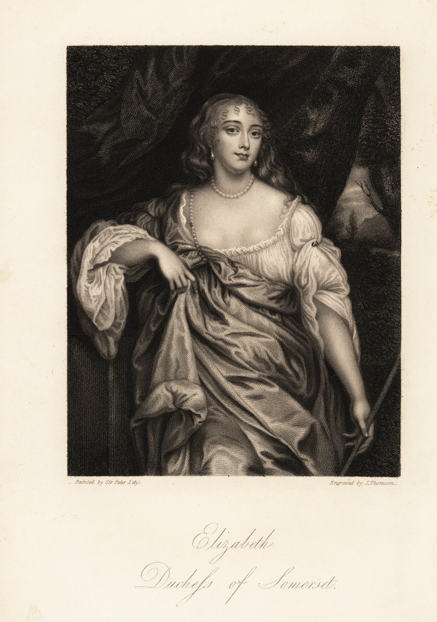 Lady Elizabeth Seymour, Somerset Düşesi, eskiden Elizabeth Percy, Kraliçe Anne