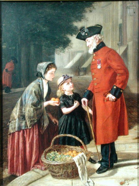 Chelsea Emekli (tuval üzerine yağlı boya) by J. Wighton