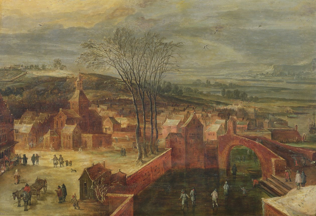 patenciler ile manzara by J. and Momper, J. de Brueghel