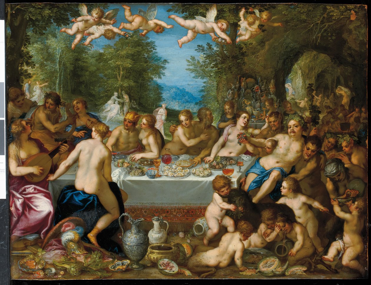 Tanrıların şöleni: Bacchus ve Ariadne