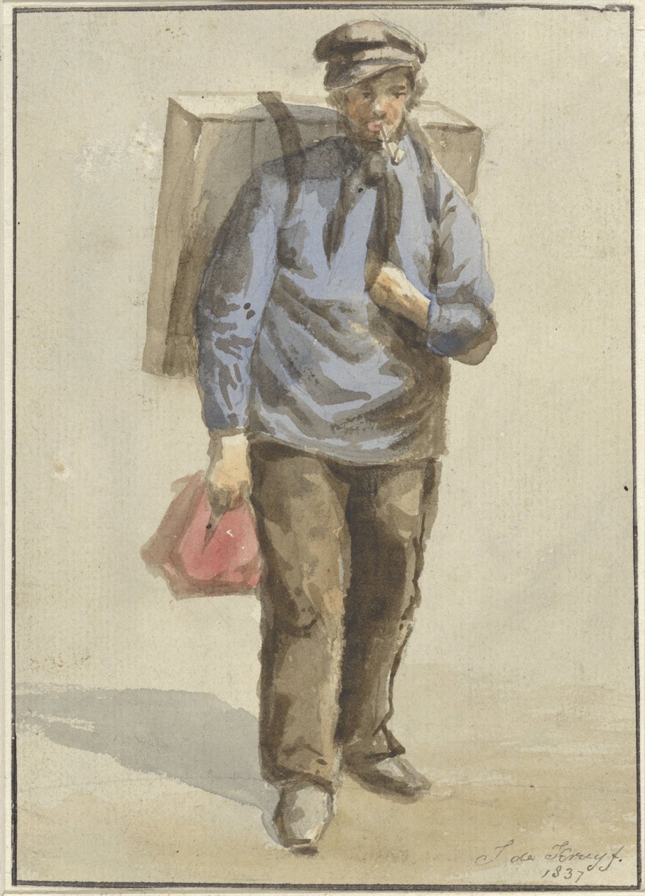 Gerrit van Schoorl'un portresi by J. de Kruyff