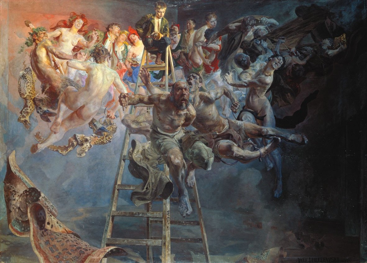 Kısır döngü. by Jacek Malczewski