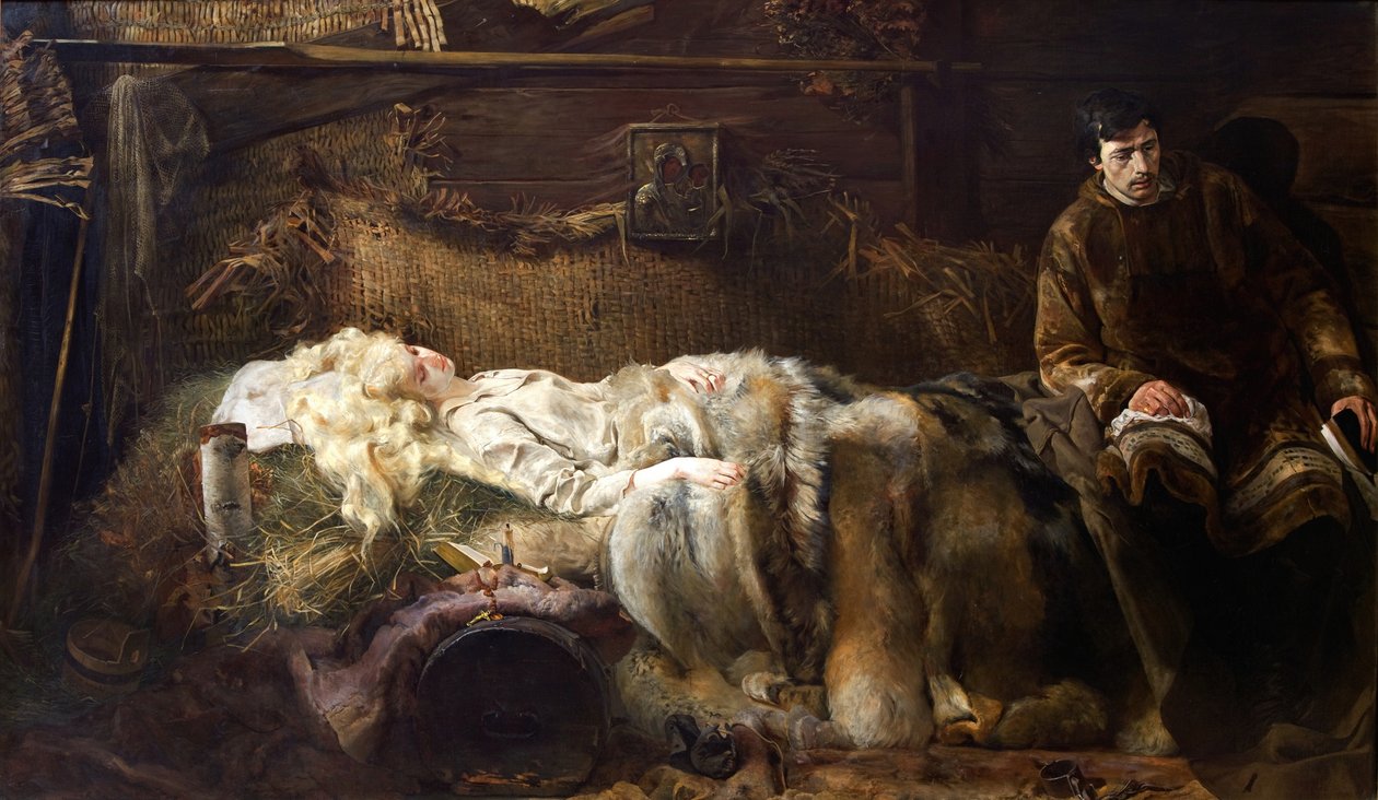 Ellenai'nin ölümü by Jacek Malczewski