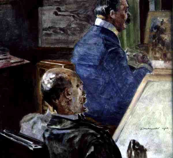 Sanatçının Stüdyosunda by Jacek Malczewski