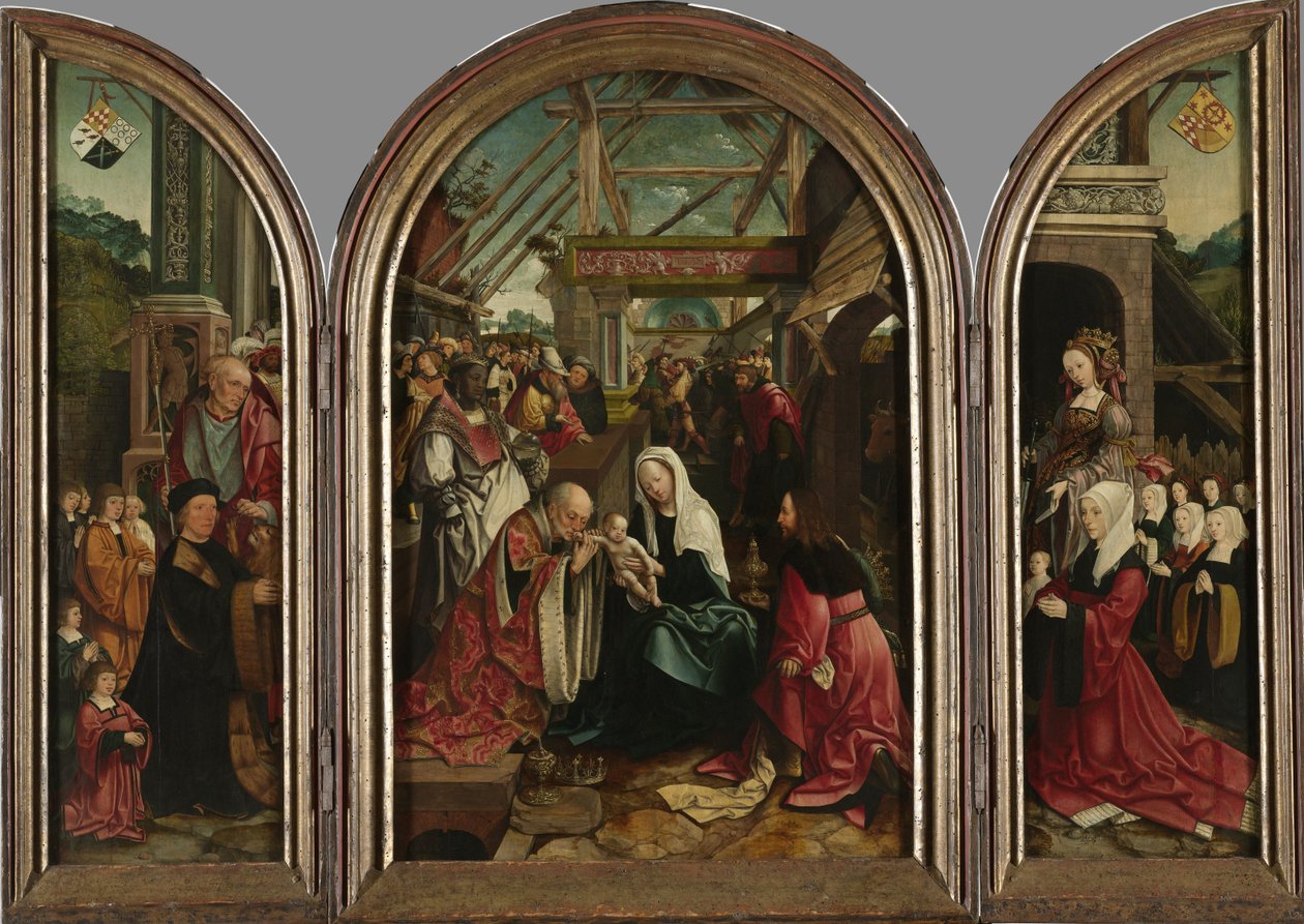 The Adoration of the Magi, 1517  by Jacob Cornelisz van Oostsanen