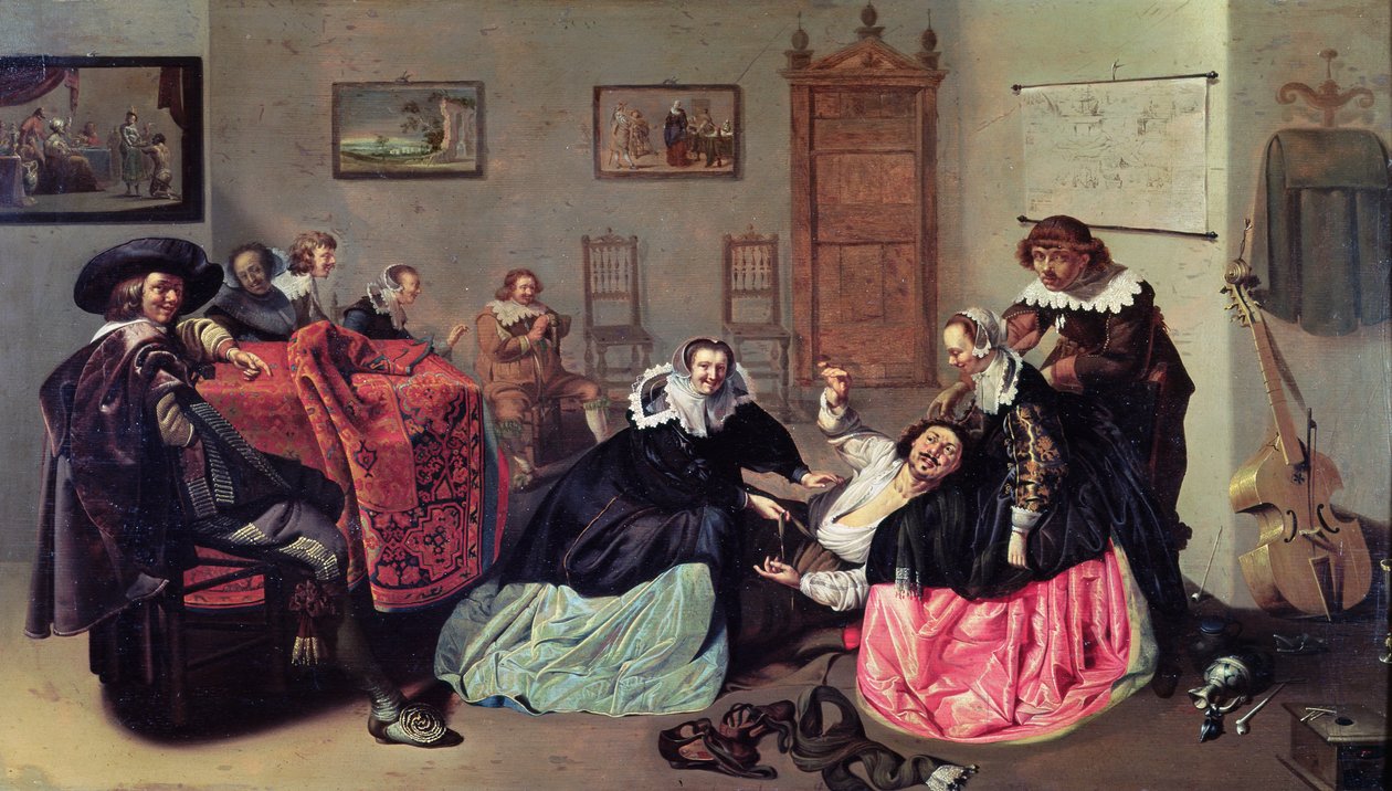 Scene Galante  by Jacob Duck
