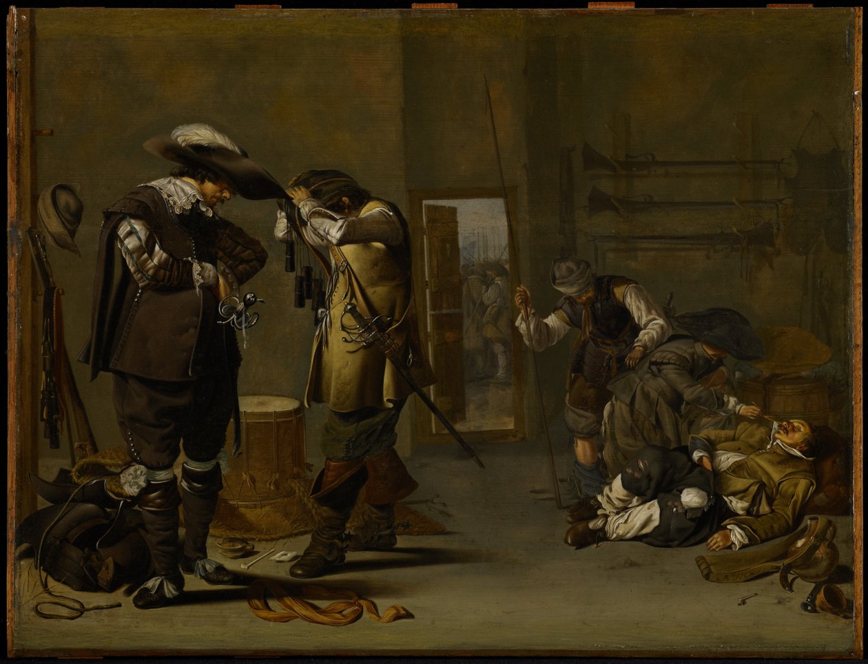 Kendilerini Silahlandıran Askerler, 1630