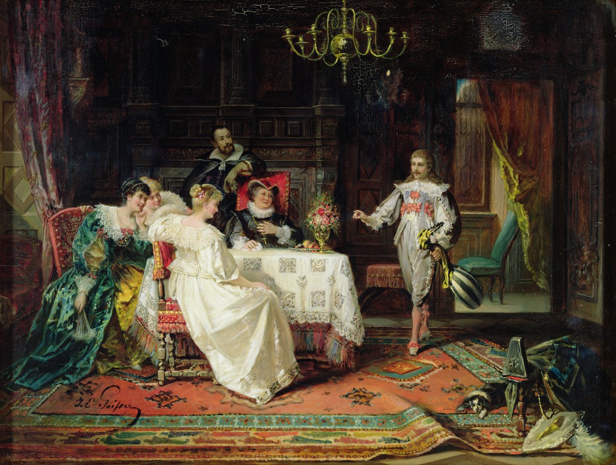 Troubadour'un Girişi by Jacob Emmanuel Gaisser