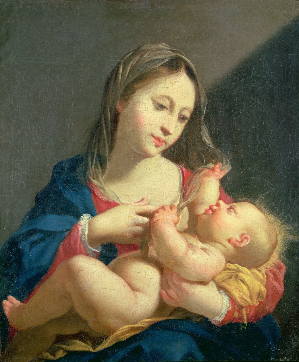 madonna ve çocuk by Jacob Ferdinand Voet