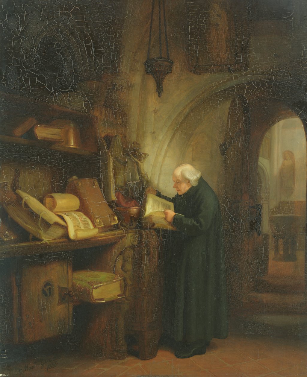 Vestry, 1835 (petrol) by Jacob Gensler