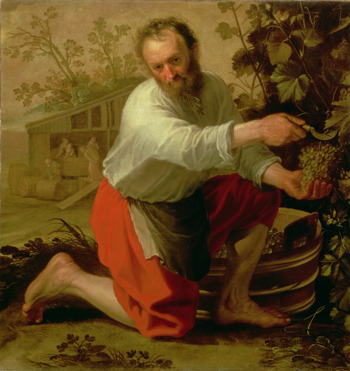 Asma Yetiştiricisi, 1628 by Jacob Gerritsz Cuyp