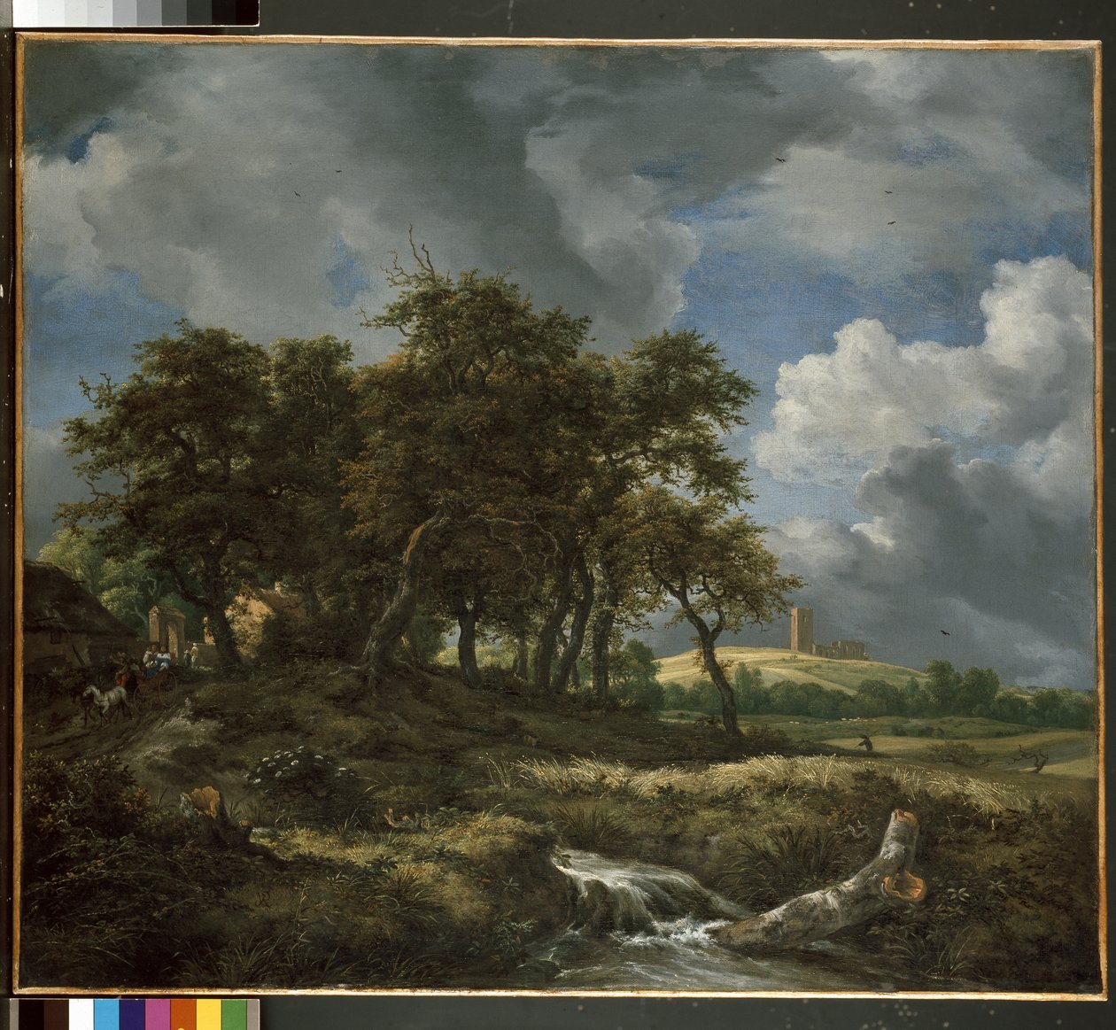 Muiderberg yakınlarındaki manzara, 1650