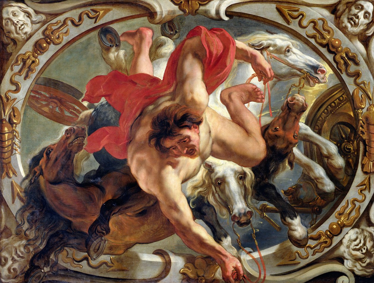 Zodyak İşaretlerinden Yengeç (ayrıca bkz. 196700 ila 196711) by Jacob Jordaens