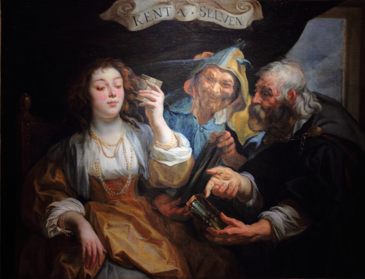 Kendini tanı - mengene ve erdem arasındaki gençlik by Jacob Jordaens