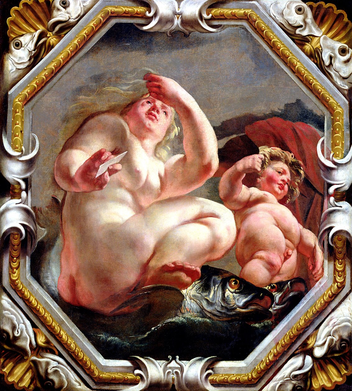 Balık, Burçlardan (ayrıca bkz. 196700 - 196711) by Jacob Jordaens
