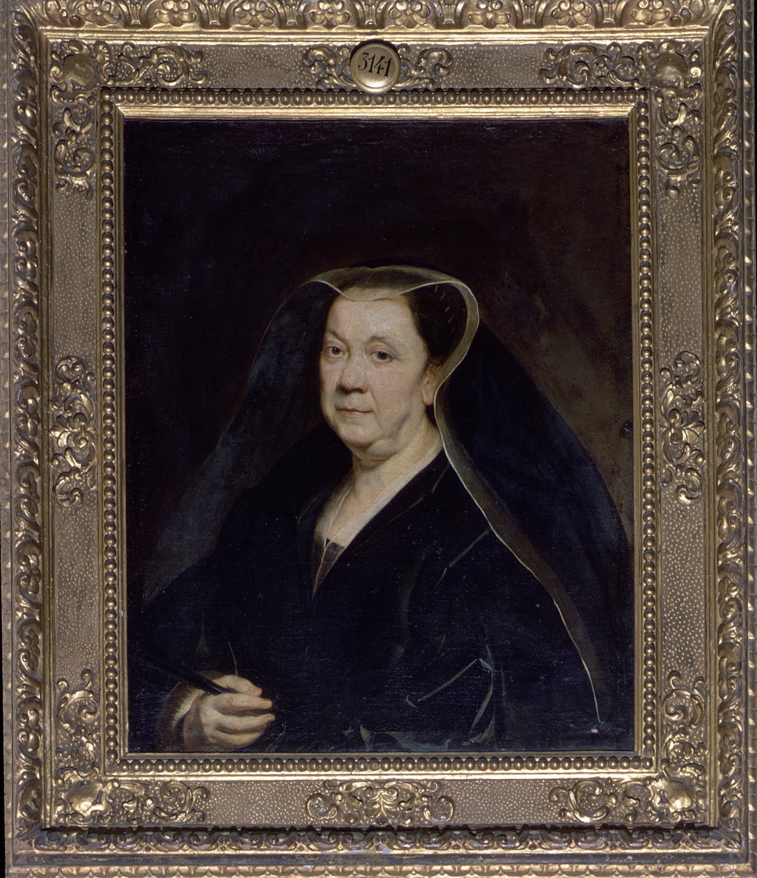 ಮಹಿಳೆಯ ಭಾವಚಿತ್ರ, c.1660turk by Jacob Jordaens